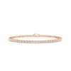Lab Grown Diamond Tennis Bracelet in Four-Prong Setting