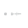 Basket Set Round Lab Grown Diamond Stud Earrings