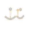 Curved Lab Grown Diamond Ear Jackets