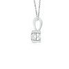 Prong Set Round Lab Grown Diamond Solitaire Pendant