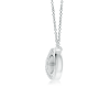 Lab Grown Diamond Sideways Infinity Necklace
