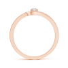 Classic Lab Grown Diamond Loop Solitaire Ring