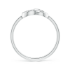 Lab Grown Diamond Double Interlocking Circle Ring