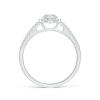 Classic Lab Grown Diamond Halo Engagement Ring