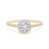 Classic Lab Grown Diamond Halo Engagement Ring