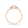 Classic Lab Grown Diamond Three Stone Engagement Ring