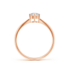 Six-Prong Round Lab Grown Diamond Solitaire Engagement Ring