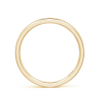 Plain wedding band with Lab Grown Secret Diamond