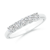 Lab Grown Diamond Five Stone Wedding Ring