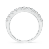 Shared Prong Lab Grown Diamond Half Eternity Band