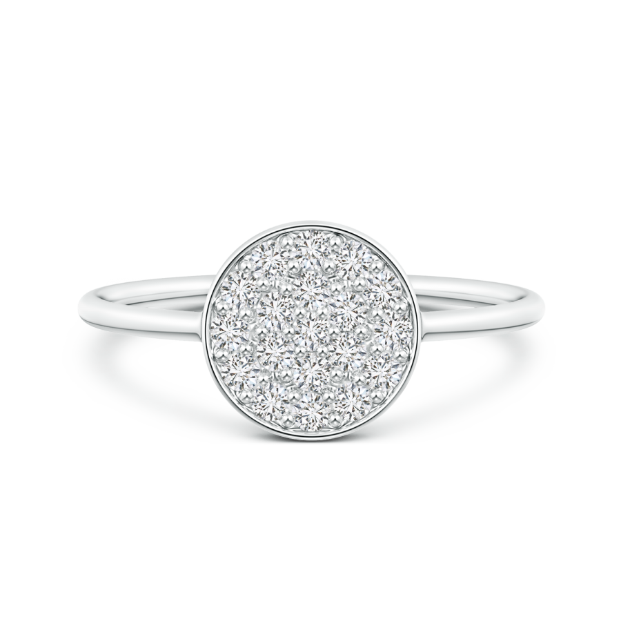Pave hot sale disc ring