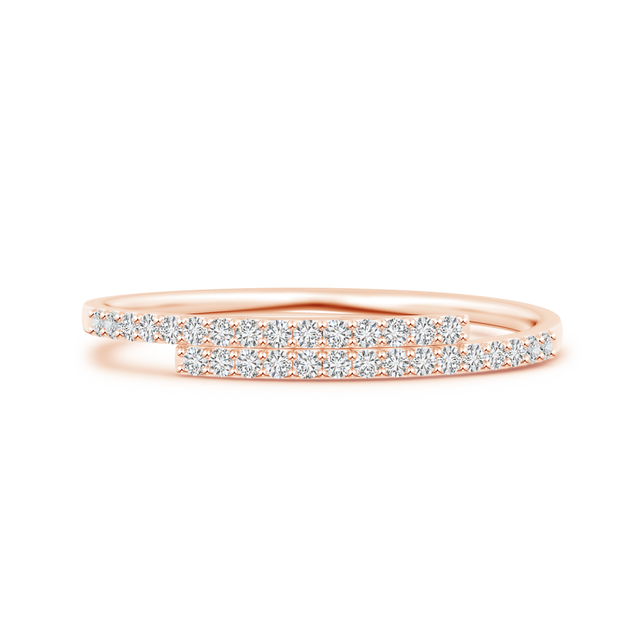 Asymmetrical Bar Lab Grown Diamond Band - Main Image
