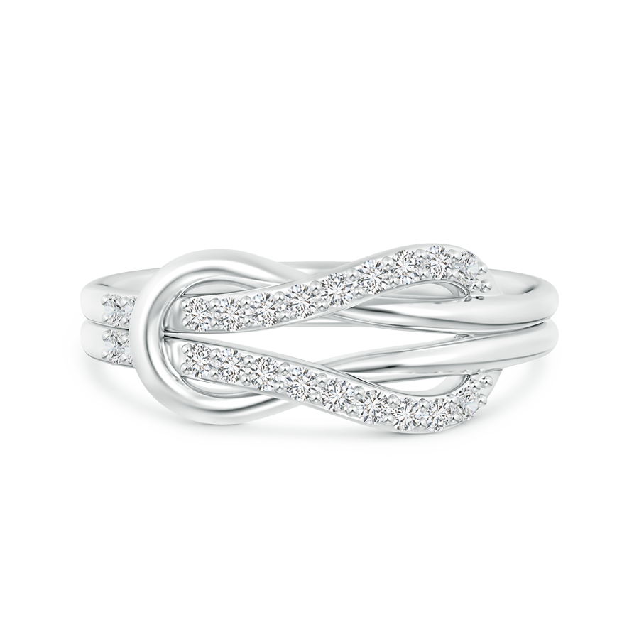 Infinity love knot ring discount
