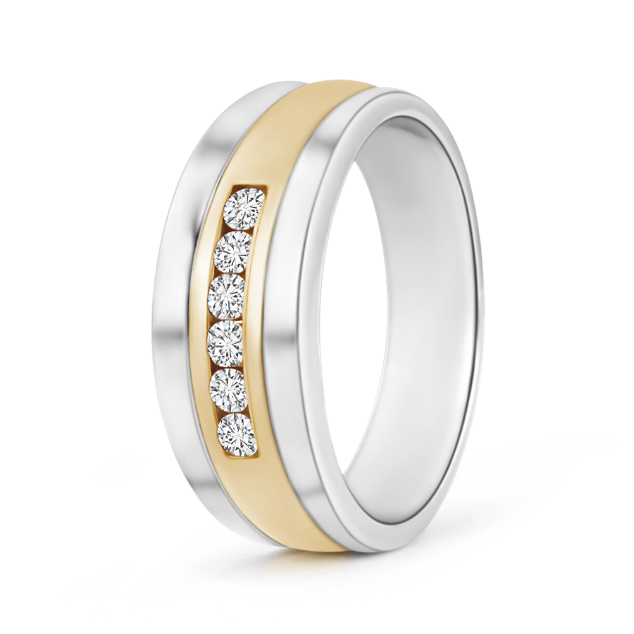 Lab created diamond clearance men's wedding band