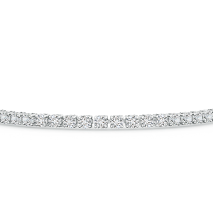 Lab Grown Diamond Tennis Bracelet in Four-Prong Setting