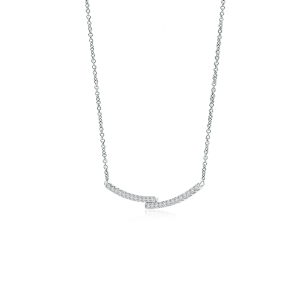 Lab Grown Diamond Horizontal Double Bar Necklace