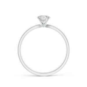Classic Round Lab Grown Diamond Solitaire Ring