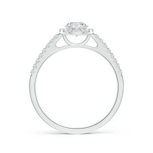 Classic Lab Grown Diamond Halo Engagement Ring